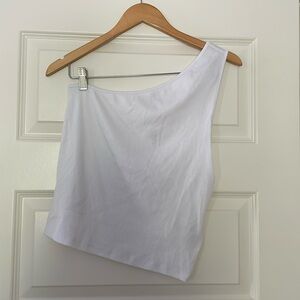 Madewell Supima® Rib One-Shoulder Tank